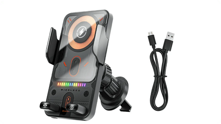 Slimme Autohouder met 360° Rotatie – Handsfree & Verstelbaar