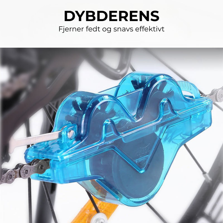 RideClean™ Een schone ketting in één minuut, zonder vieze handen