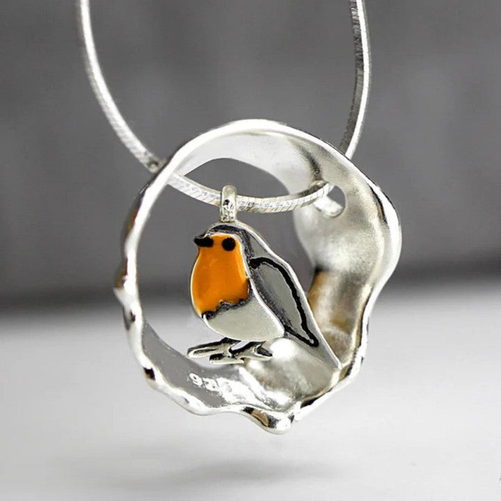 Ketting met een roodborstje