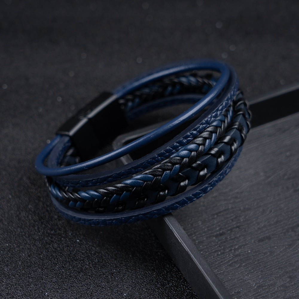 Leren herenarmband – stoer, stijlvol en tijdloos (1+1 Gratis)