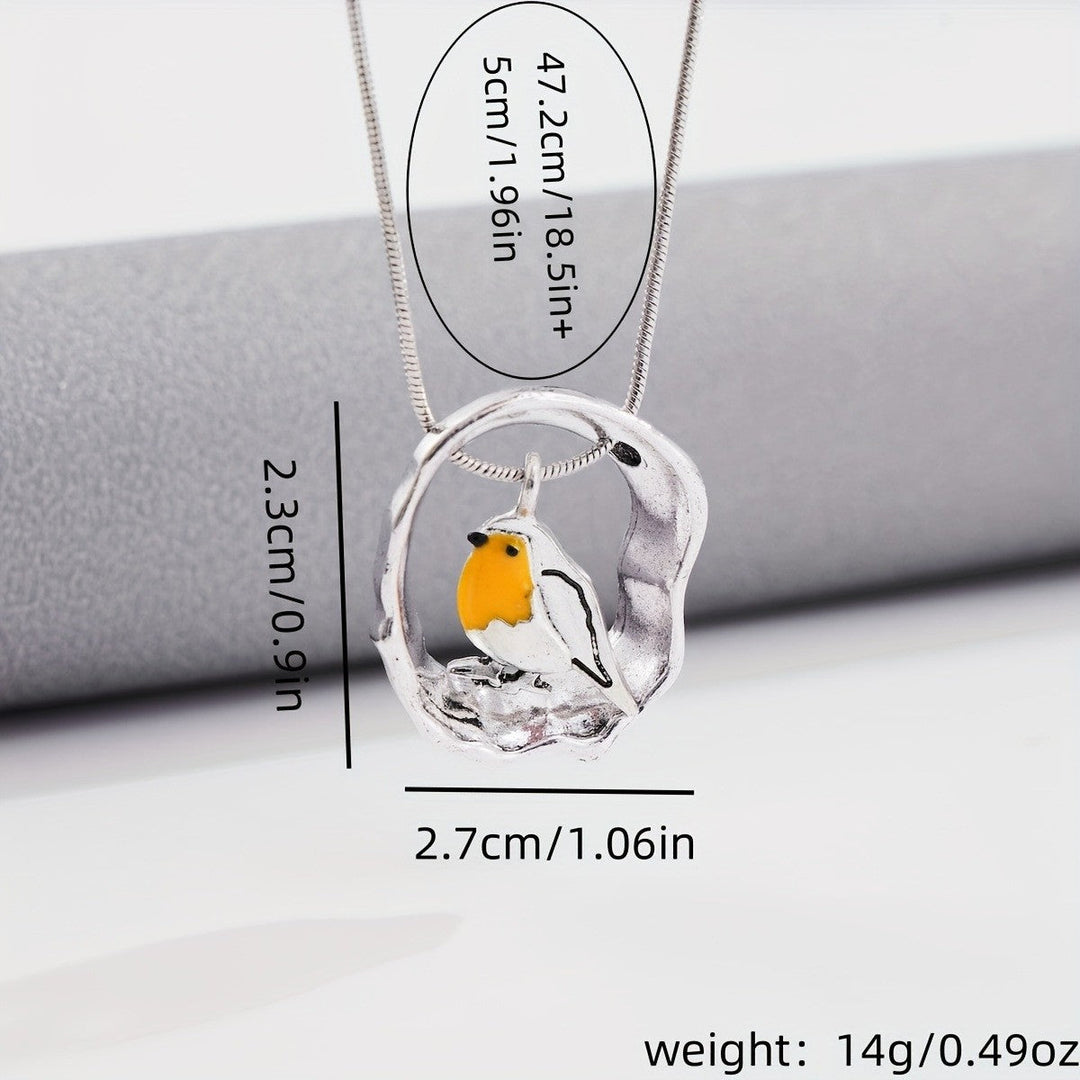 Ketting met een roodborstje