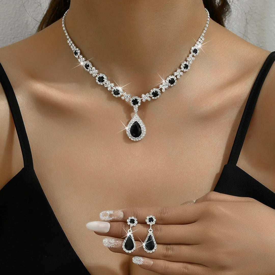 Aurélia™ | Elegante sieradenset – ketting en oorbellen
