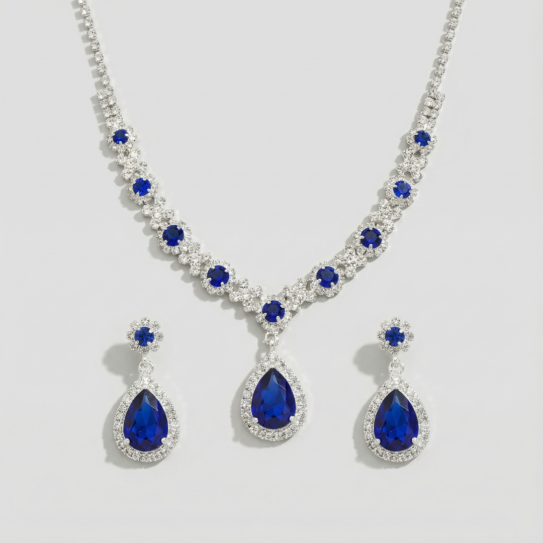 Aurélia™ | Elegante sieradenset – ketting en oorbellen