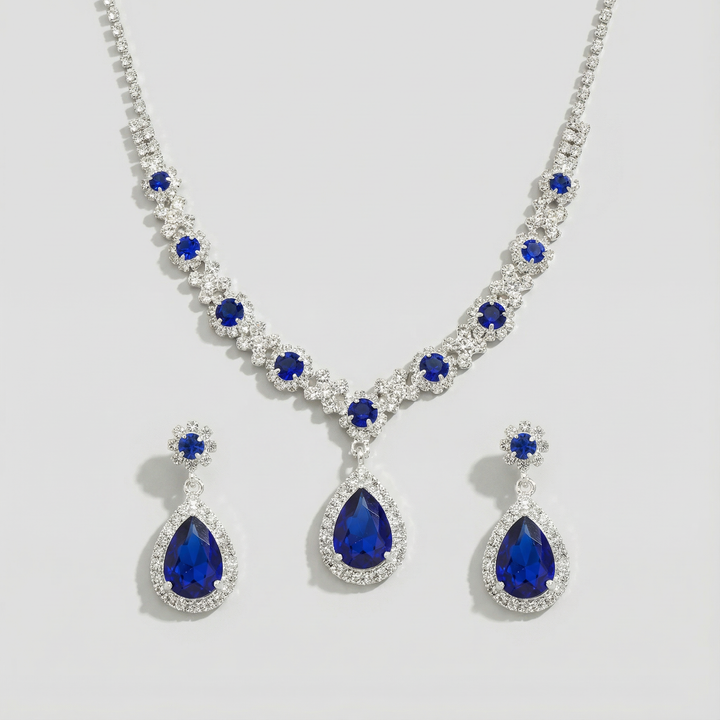 Aurélia™ | Elegante sieradenset – ketting en oorbellen
