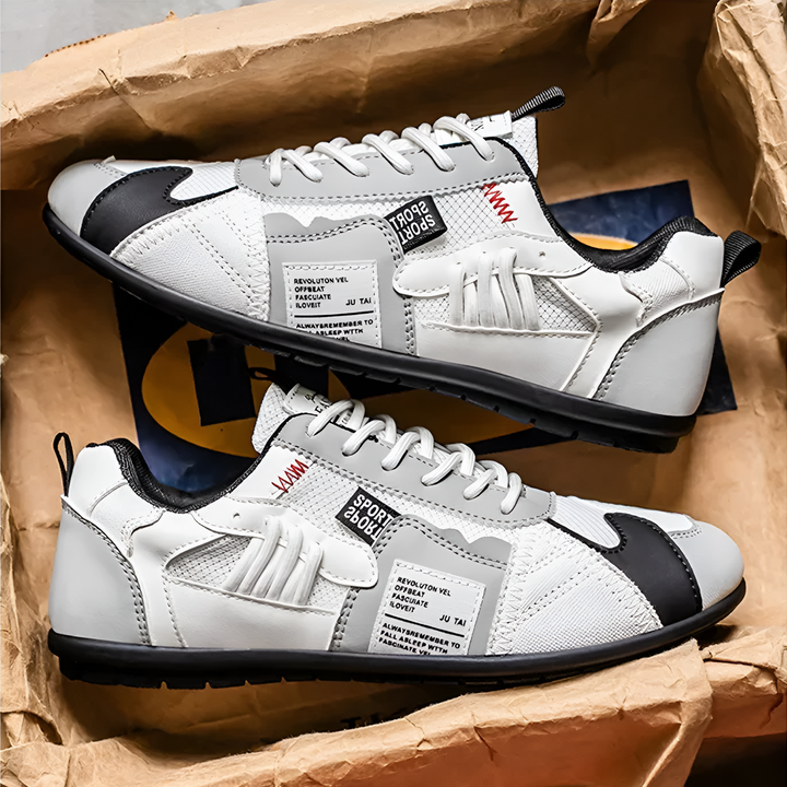 Heren sneakers – Opvallend ontwerp & licht draagcomfort