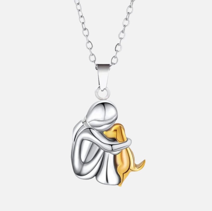 Hartvormige hanger ‘Eeuwige vriendschap’ – symbool van de liefde tussen mens en hond