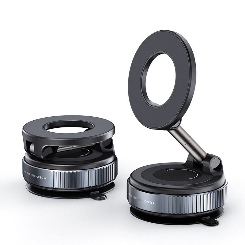 360° Magnetische Auto Telefoonhouder – Ultra Sterke Vacuüm Bevestiging