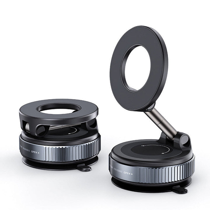 360° Magnetische Auto Telefoonhouder – Ultra Sterke Vacuüm Bevestiging